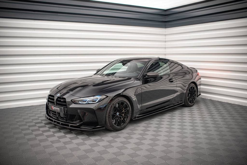 Maxton Design Difusores de taloneras laterales V.2 para BMW M4 G82 / G82 Facelift - imagen 2