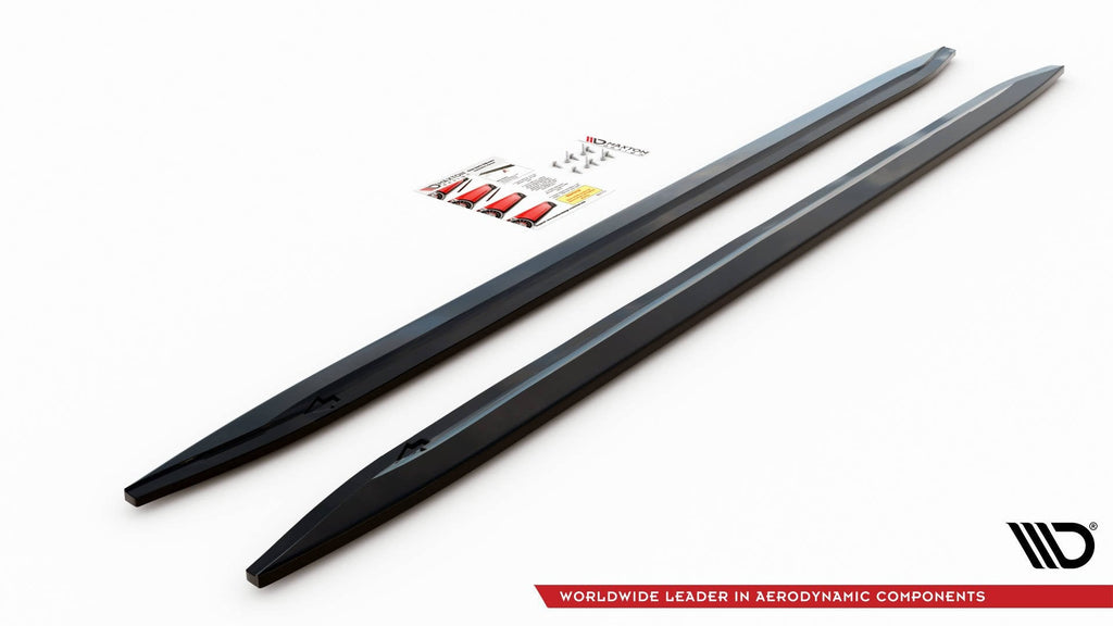 Maxton Design Difusores de taloneras laterales V.2 para BMW M4 G82 / G82 Facelift - imagen 4