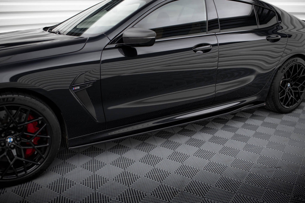 Maxton Design Difusores de taloneras laterales V.2 para BMW M8 Gran Coupe F93 / 8 Gran Coupe M-Pack G16 - imagen 1
