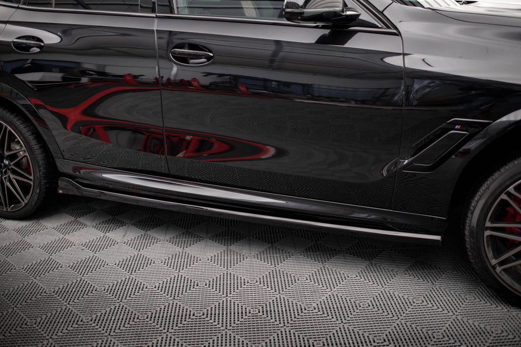 Maxton Design Difusores de taloneras laterales para BMW X6 M F96 Facelift - imagen 2