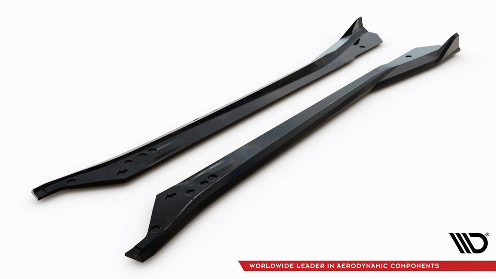 Maxton Design Difusores de taloneras laterales V.2 para Chevrolet Corvette Stingray C7 - imagen 5