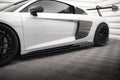 Maxton Design Difusores de taloneras laterales V.2+ Flaps para Audi R8 Mk2 Facelift - imagen 1