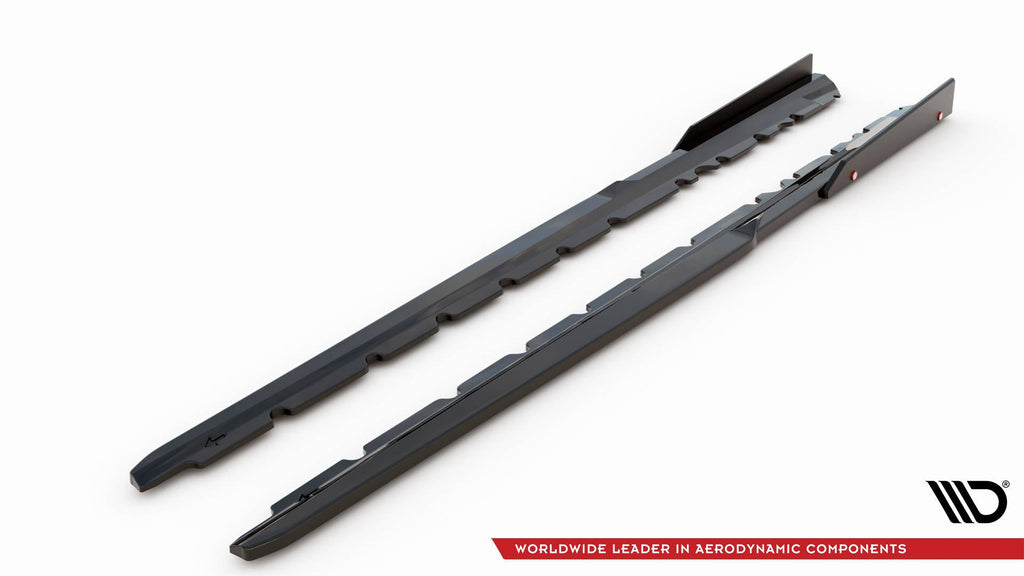 Maxton Design Difusores de taloneras laterales V.2+ Flaps para Audi R8 Mk2 Facelift - imagen 6