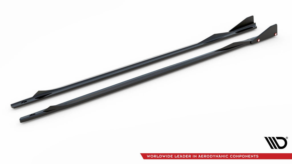 Maxton Design Difusores de taloneras laterales V.2 + Flaps para BMW 2 Coupe M-Pack / M240i G42 - imagen 4