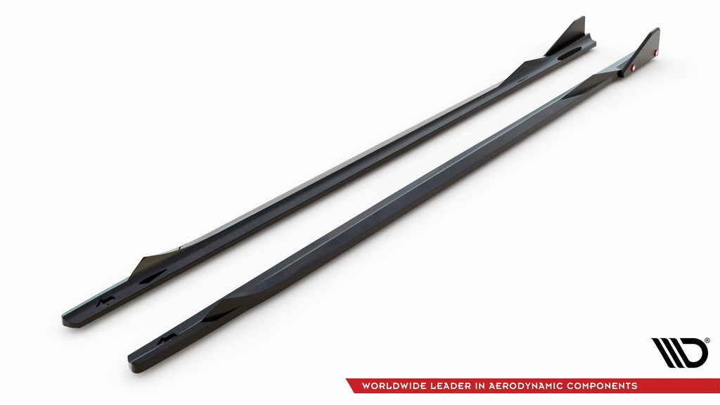 Maxton Design Difusores de taloneras laterales V.2 + Flaps para BMW 2 Coupe M-Pack / M240i G42 - imagen 5