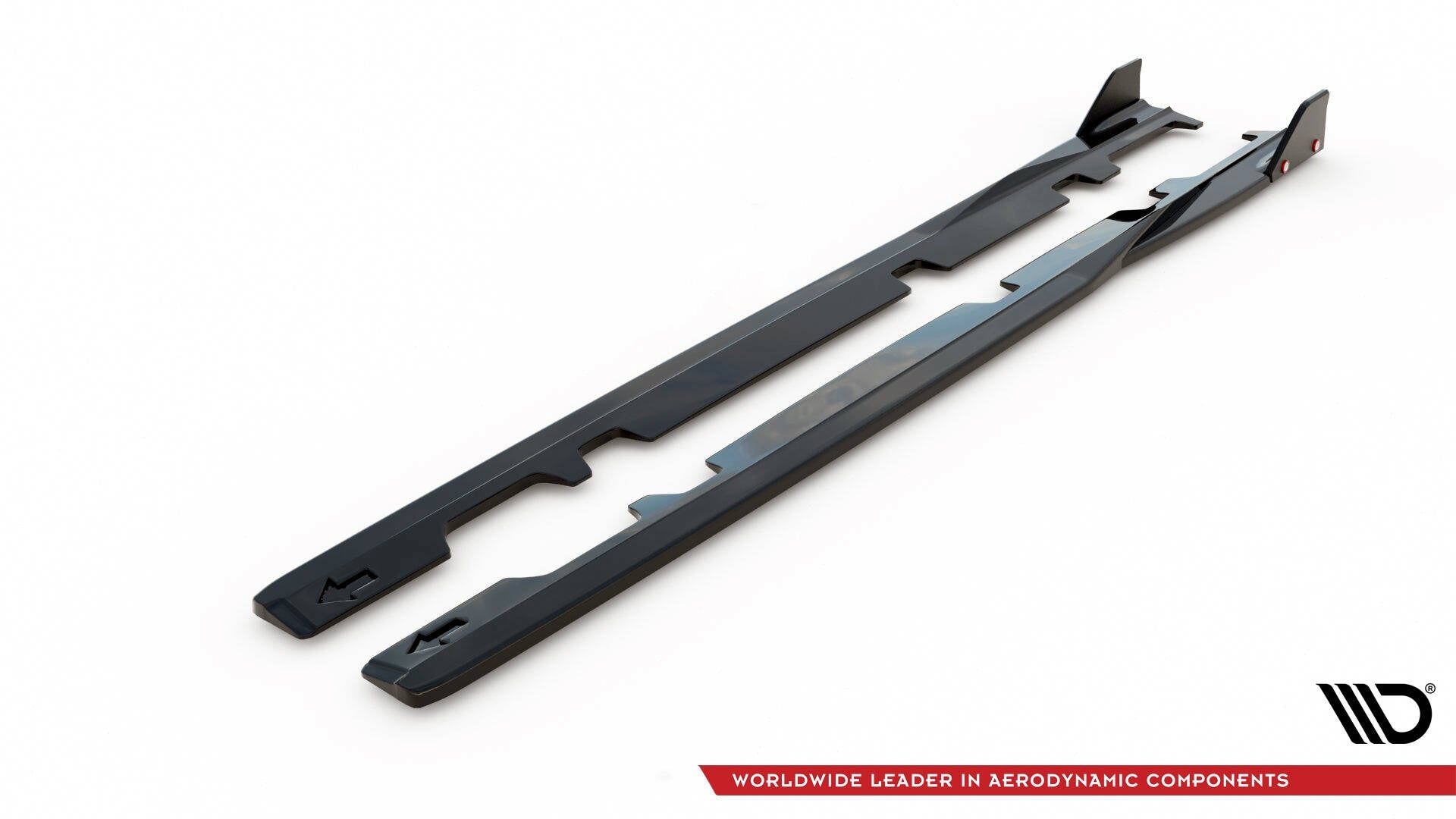 Maxton Design Difusores de taloneras laterales V.2 + Flaps para Ford Fiesta ST / ST-Line - imagen 4