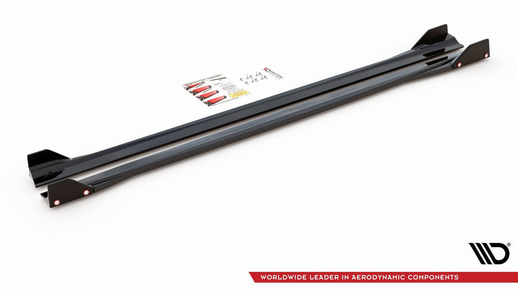 Maxton Design Difusores de taloneras laterales V.2 + Flaps para Mercedes-AMG A45 S - imagen 3