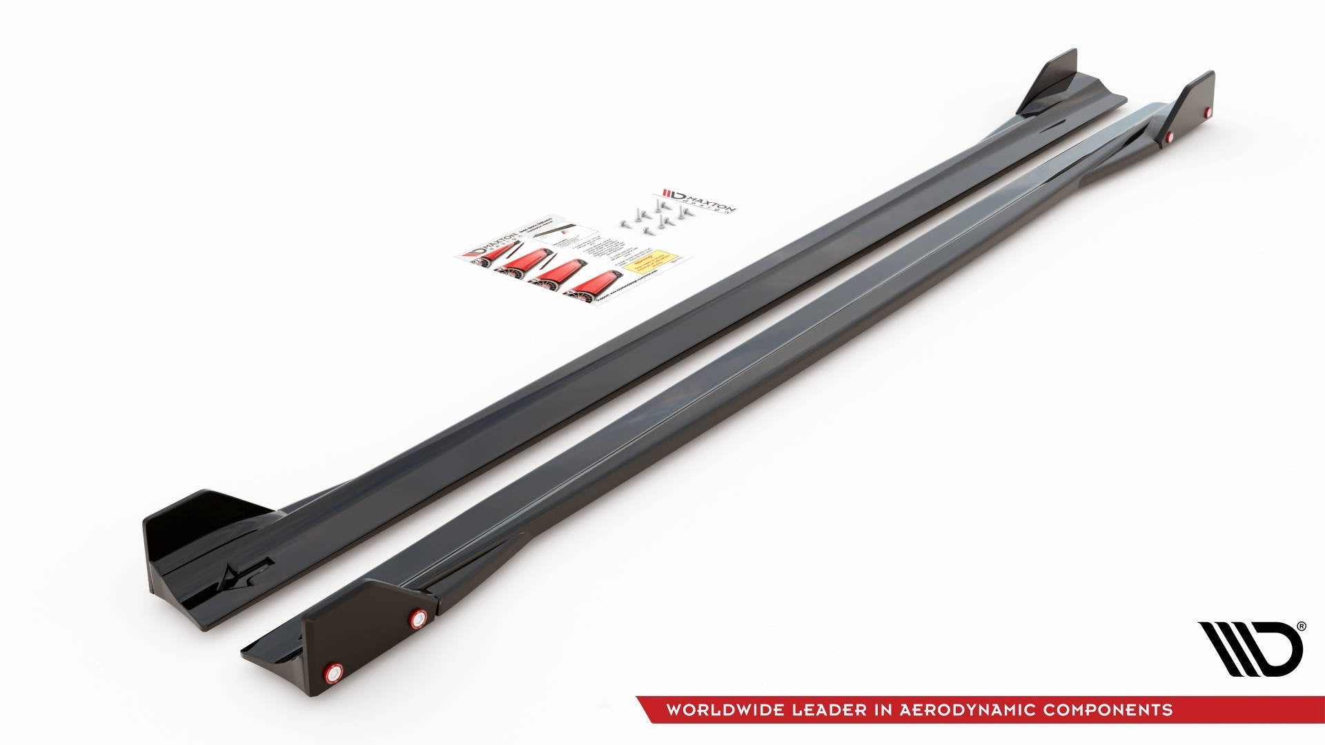 Maxton Design Difusores de taloneras laterales V.2 + Flaps para Mercedes-AMG A45 S - imagen 4