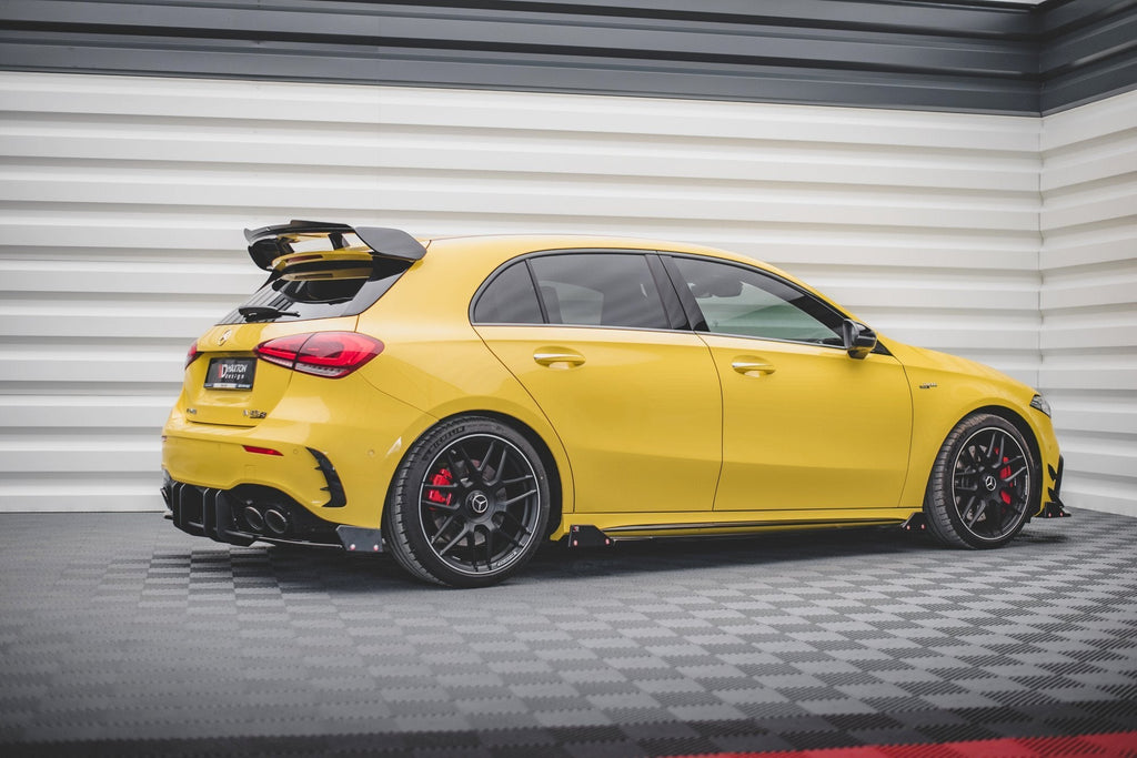 Maxton Design Difusores de taloneras laterales V.2 + Flaps para Mercedes-AMG A45 S - imagen 2