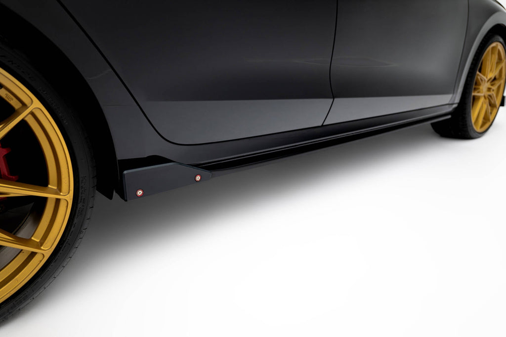 Maxton Design Difusores de taloneras laterales V.2 + Flaps para Skoda Octavia RS Liftback / Combi Mk4 Facelift - imagen 2