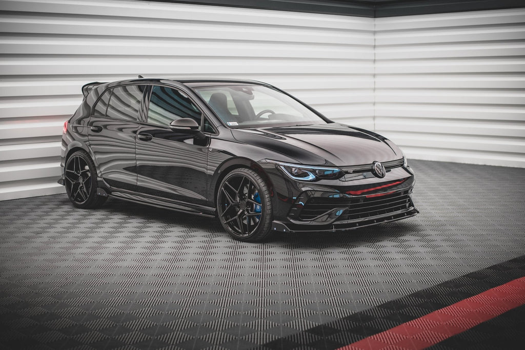 Maxton Design Difusores de taloneras laterales V.2 + Flaps para Volkswagen Golf R Hatchback Mk8 - imagen 2