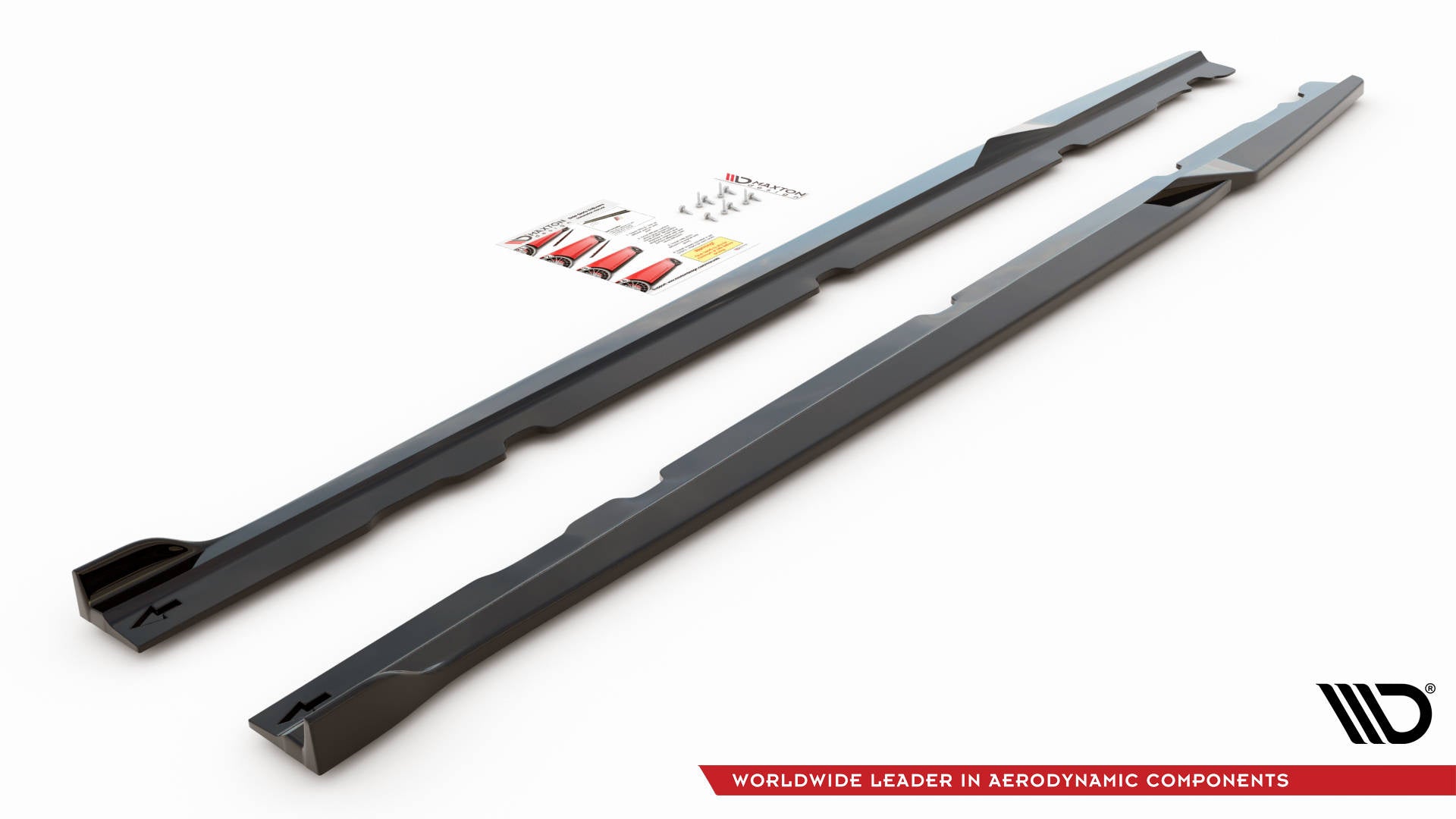 Maxton Design Difusores de taloneras laterales V.2 para Mercedes-AMG C 63AMG Coupe C205 Facelift - imagen 4