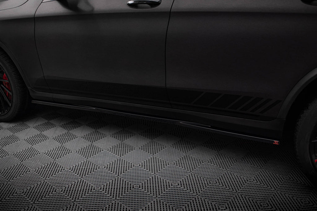Maxton Design Difusores de taloneras laterales V.2 para Mercedes-Benz GLC Coupe AMG-Line C253 - imagen 3