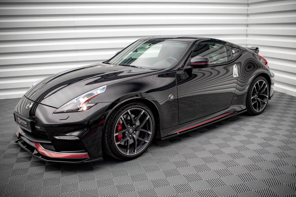 Maxton Design Difusores de taloneras laterales V.2 para Nissan 370Z Nismo Facelift - imagen 3