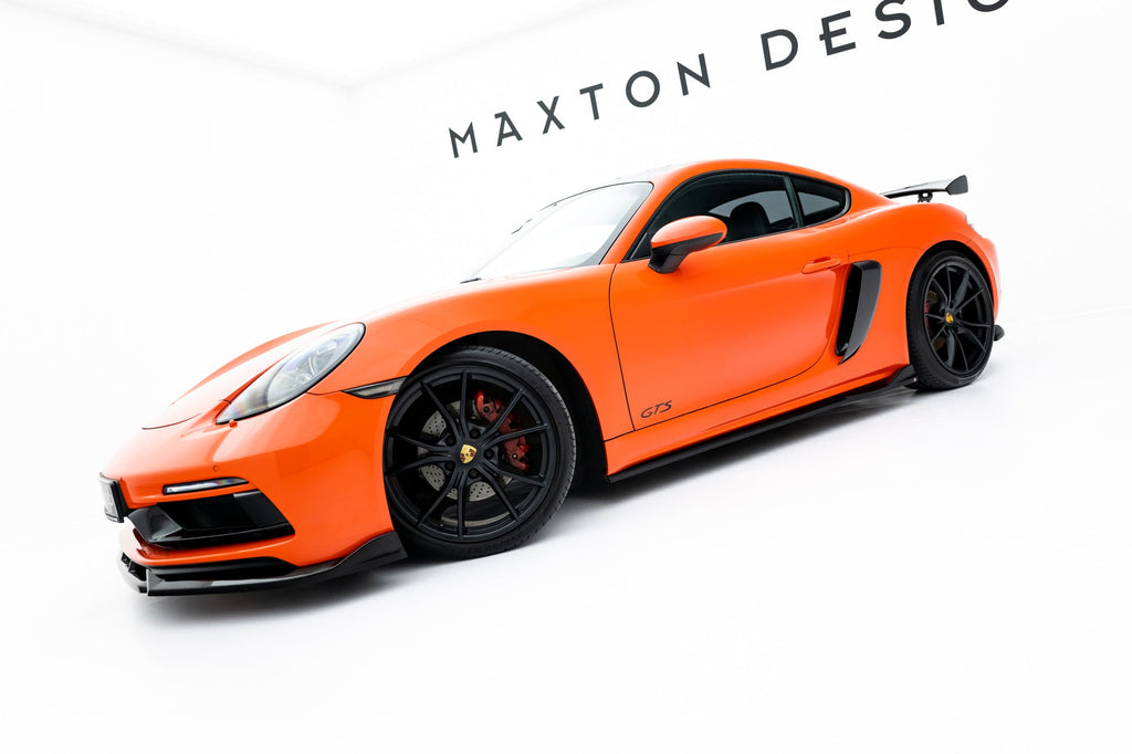 Maxton Design Difusores de taloneras laterales V.2 para Porsche 718 Cayman GTS 982c / 718 Boxster GTS 982 - imagen 3