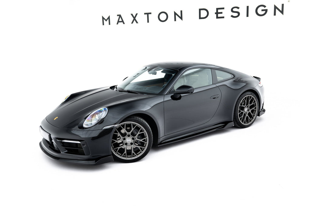 Maxton Design Difusores de taloneras laterales V.2 para Porsche 911 Carrera Sport Design 992 - imagen 2