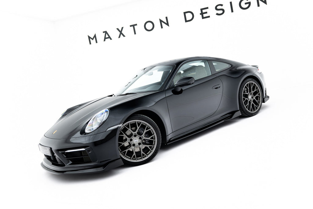 Maxton Design Difusores de taloneras laterales V.2 para Porsche 911 Carrera Sport Design 992 - imagen 4