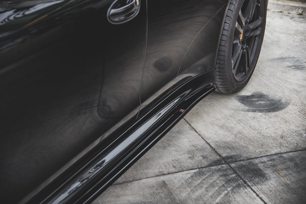 Maxton Design Difusores de taloneras laterales V.2 para Porsche Panamera Turbo 970 Facelift - imagen 3
