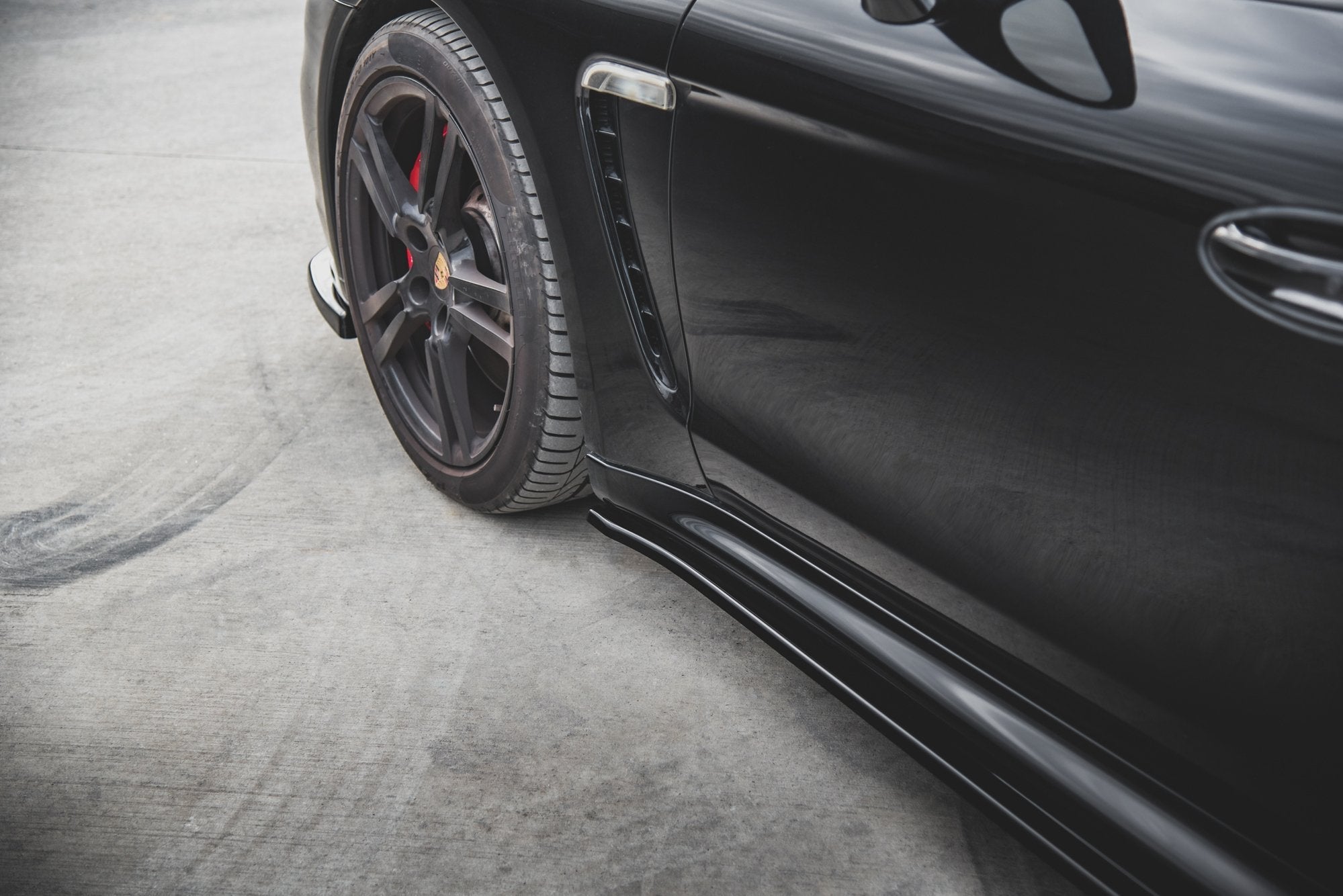 Maxton Design Difusores de taloneras laterales V.2 para Porsche Panamera Turbo 970 Facelift - imagen 4
