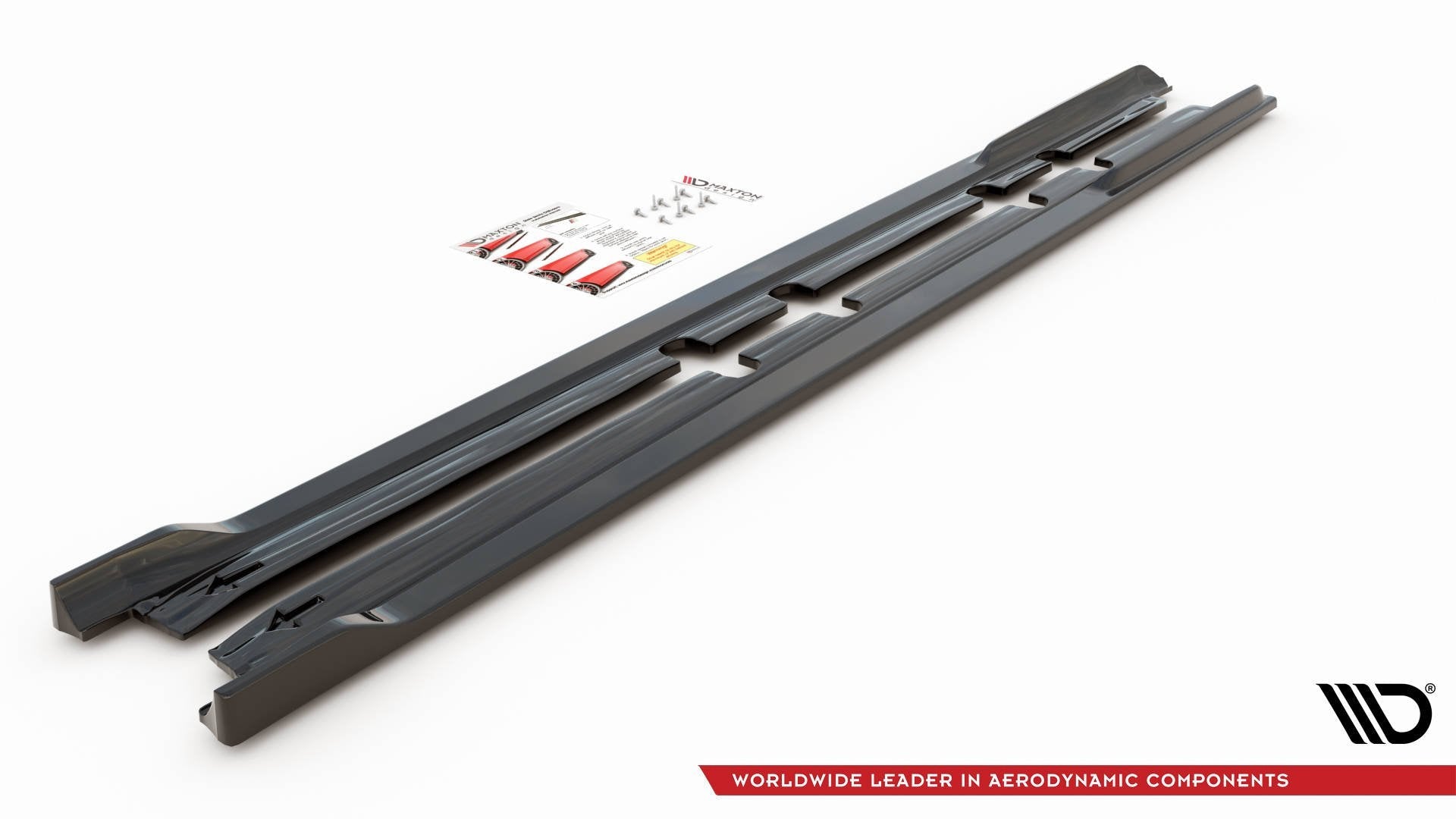 Maxton Design Difusores de taloneras laterales V.2 Seat Leon FR ST / Hatchback Mk4 / para Cupra Leon ST / Hatchback Mk1 / Mk1 Facelift - imagen 4