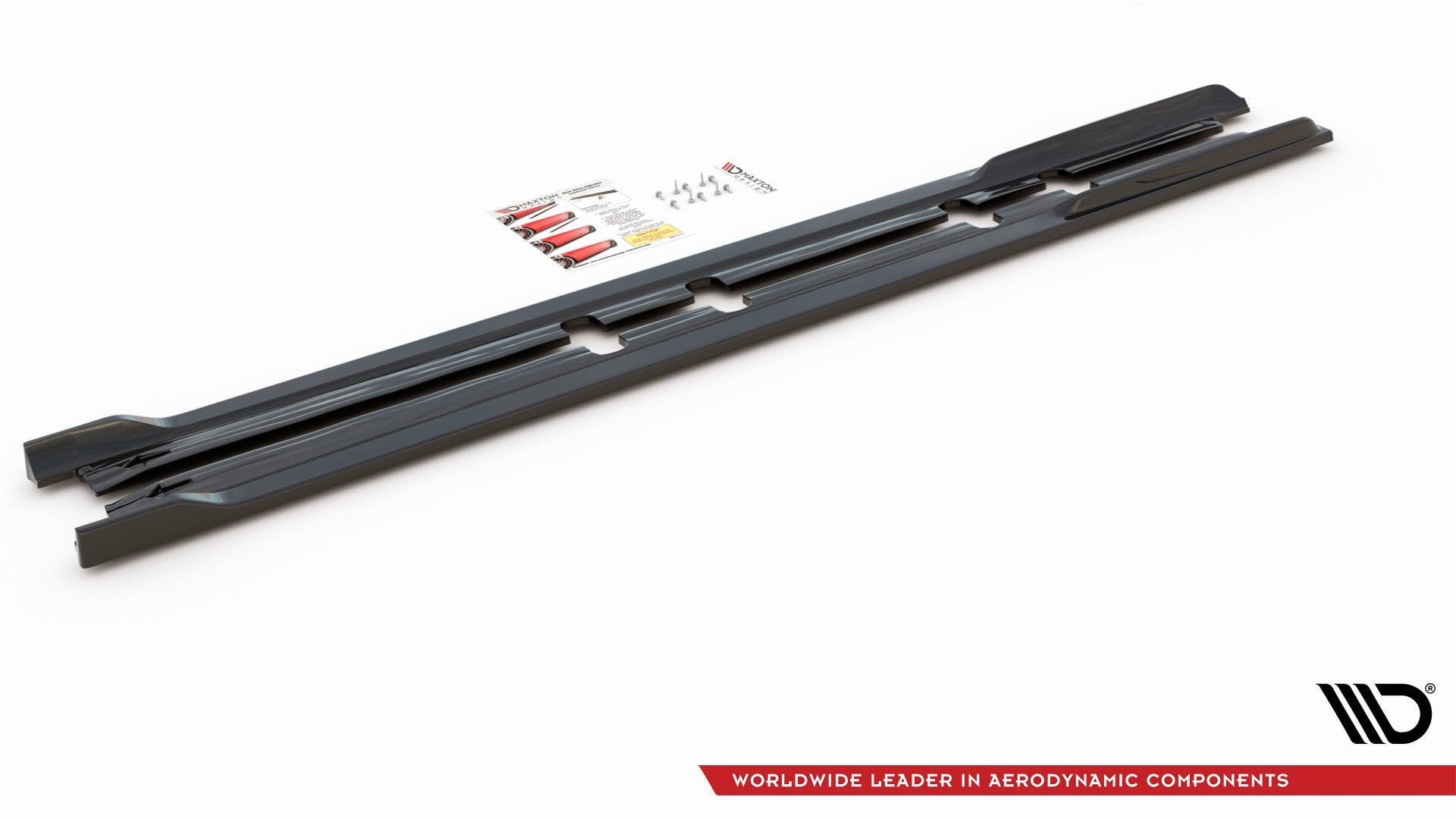 Maxton Design Difusores de taloneras laterales V.2 Seat Leon FR ST / Hatchback Mk4 / para Cupra Leon ST / Hatchback Mk1 / Mk1 Facelift - imagen 3
