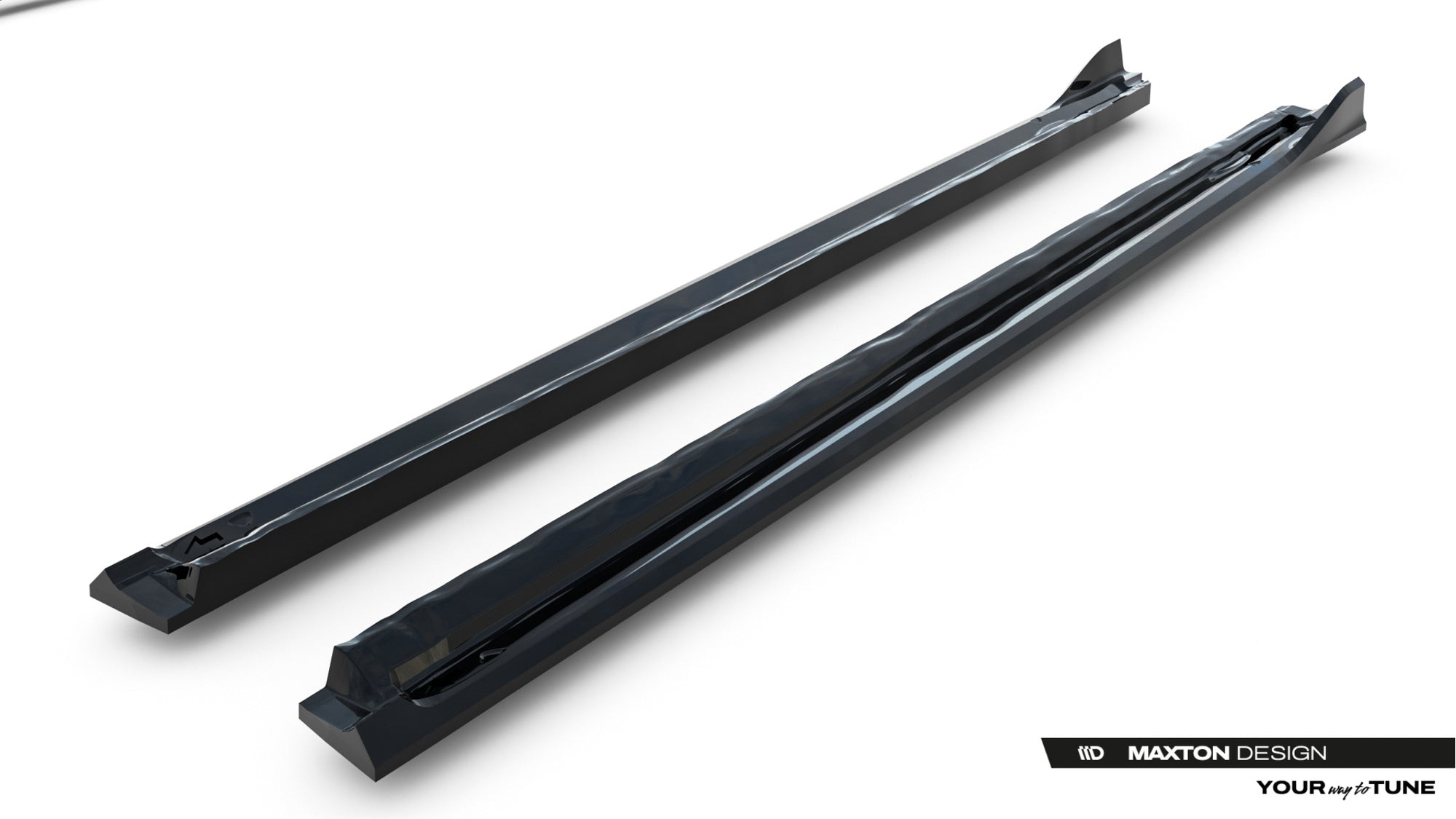 Maxton Design Difusores de taloneras laterales V.2 para Skoda Superb Sportline Mk4 - imagen 5