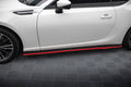 Maxton Design Difusores de taloneras laterales V.2 para Subaru BRZ Mk1 / Mk1 Facelift / Toyota GT86 Facelift - imagen 1
