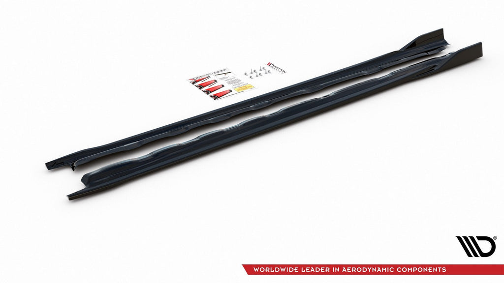 Maxton Design Difusores de taloneras laterales V.2 para Volkswagen Golf Mk8 - imagen 6
