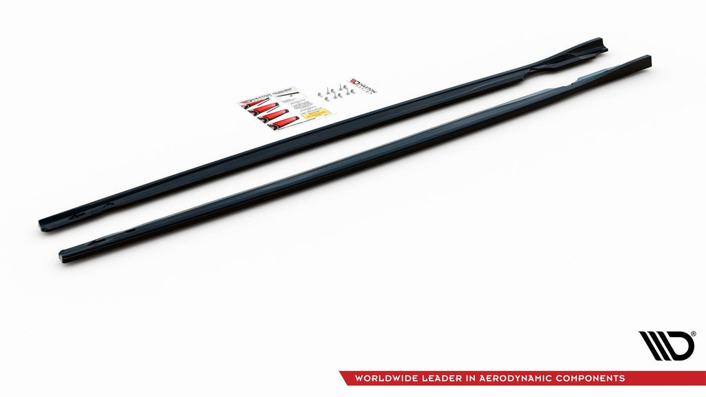 Maxton Design Difusores de taloneras laterales V.2 para Volkswagen Golf R Hatchback Mk8 - imagen 4