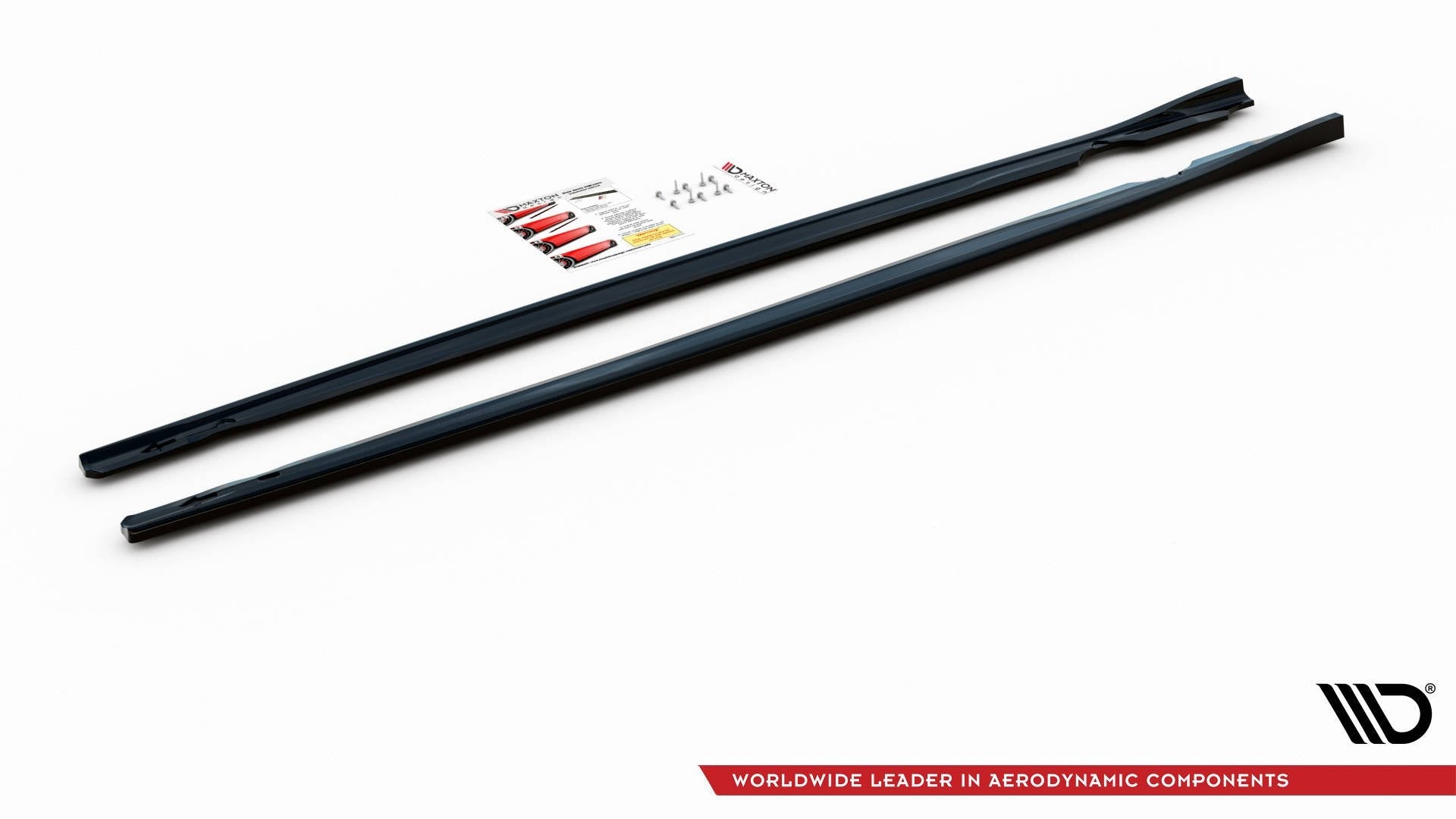 Maxton Design Difusores de taloneras laterales V.2 para Volkswagen Golf R Hatchback Mk8 - imagen 4