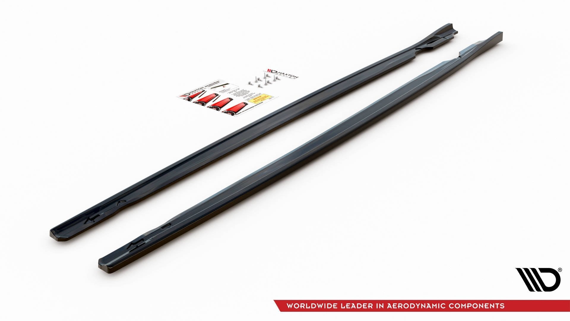 Maxton Design Difusores de taloneras laterales V.2 para Volkswagen Golf R Hatchback Mk8 - imagen 5
