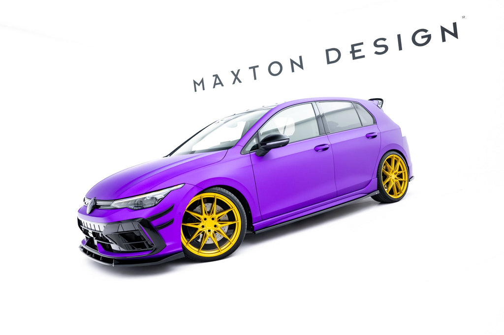 Maxton Design Difusores de taloneras laterales V.2 para Volkswagen Golf R Hatchback Mk8 Facelift - imagen 3