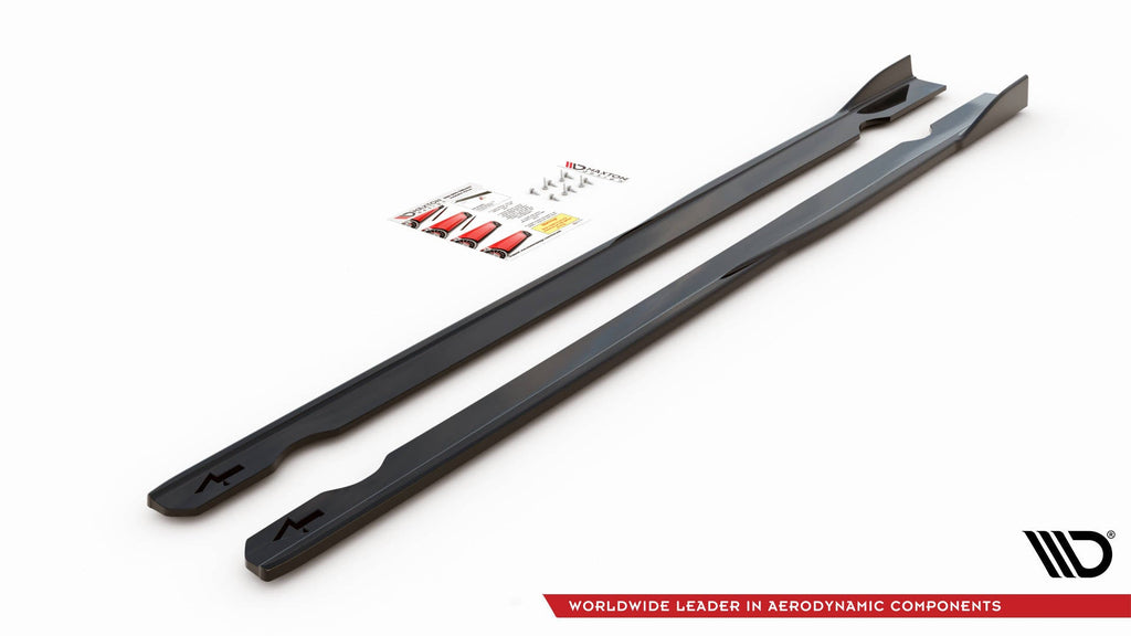 Maxton Design Difusores de taloneras laterales V.2 para Volkswagen Golf R / R-Line Mk7 - imagen 5
