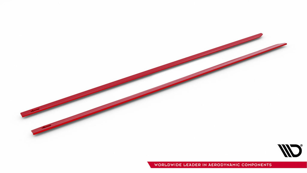 Maxton Design Difusores de taloneras laterales V.2 para Volkswagen Golf R / R-Line Mk7 Facelift - imagen 4