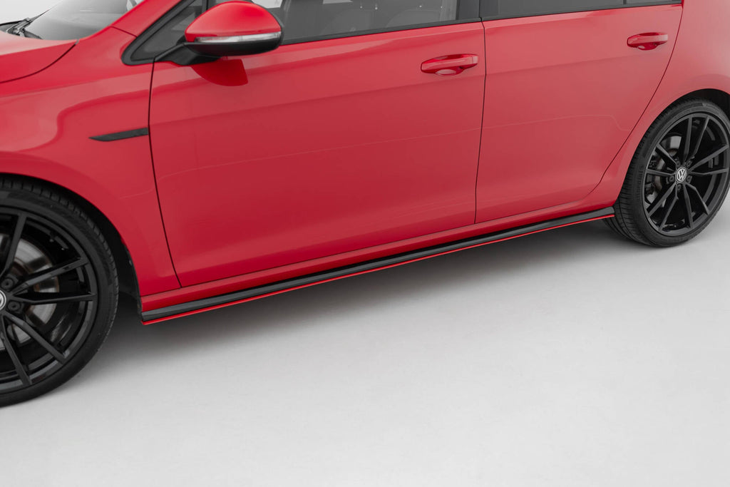 Maxton Design Difusores de taloneras laterales V.2 para Volkswagen Golf R / R-Line Mk7 Facelift - imagen 3