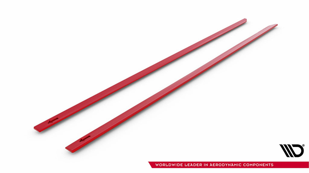 Maxton Design Difusores de taloneras laterales V.2 para Volkswagen Golf R / R-Line Mk7 Facelift - imagen 5