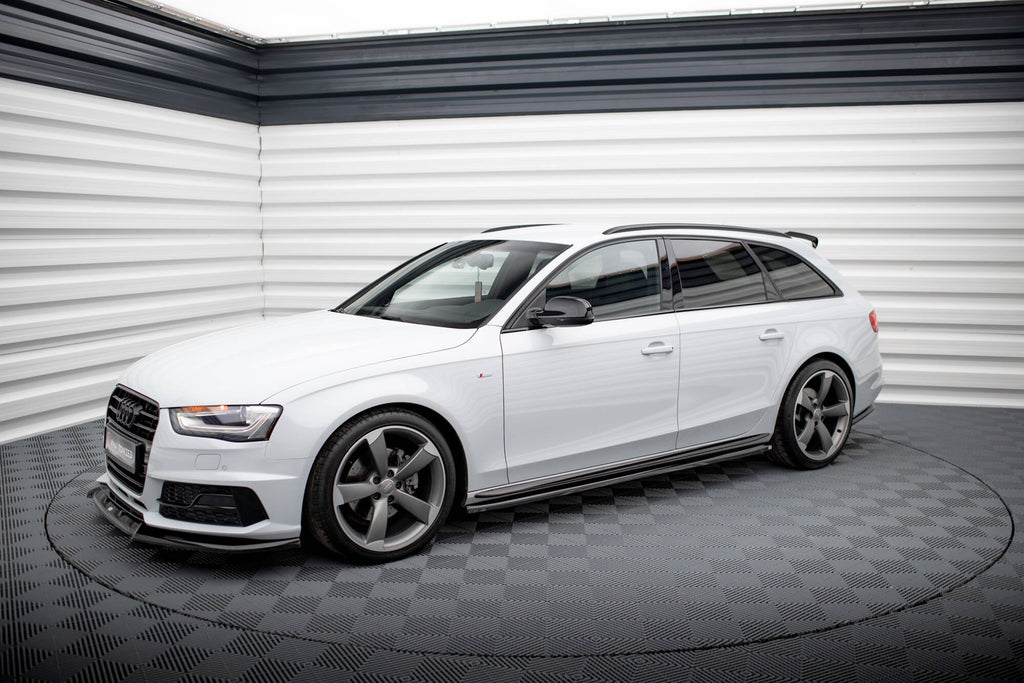 Maxton Design Difusores de taloneras laterales V.3 para Audi A4 / A4 S-Line / S4 B8 - imagen 2