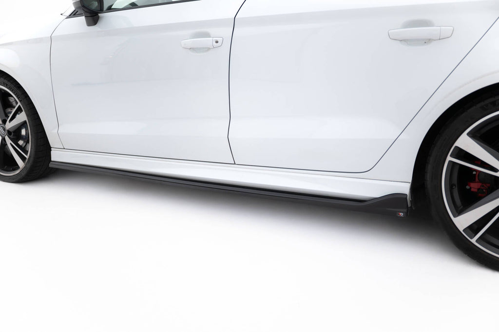 Maxton Design Difusores de taloneras laterales V.3 para Audi RS3 Sedan 8V Facelift - imagen 3