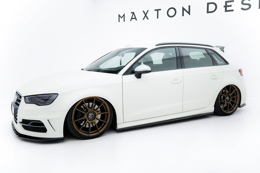 Maxton Design Difusores de taloneras laterales V.3 para Audi S3 / A3 S-Line Sportback 8V / 8V Facelift - imagen 2