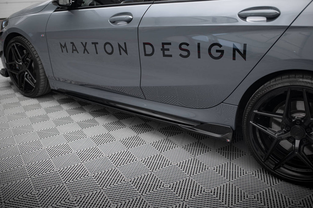 Maxton Design Difusores de taloneras laterales V.3 para BMW 1 M-Pack/ M135i / 128ti F40 - imagen 2