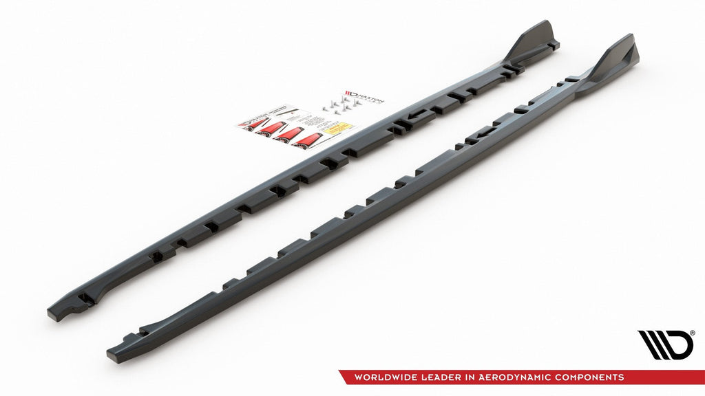 Maxton Design Difusores de taloneras laterales V.3 para BMW 1 M-Pack/ M135i / 128ti F40 - imagen 6