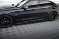Maxton Design Difusores de taloneras laterales V.3 para BMW 4 Coupe / Gran Coupe / Cabrio M-Pack F32 / F36 / F33 - imagen 1