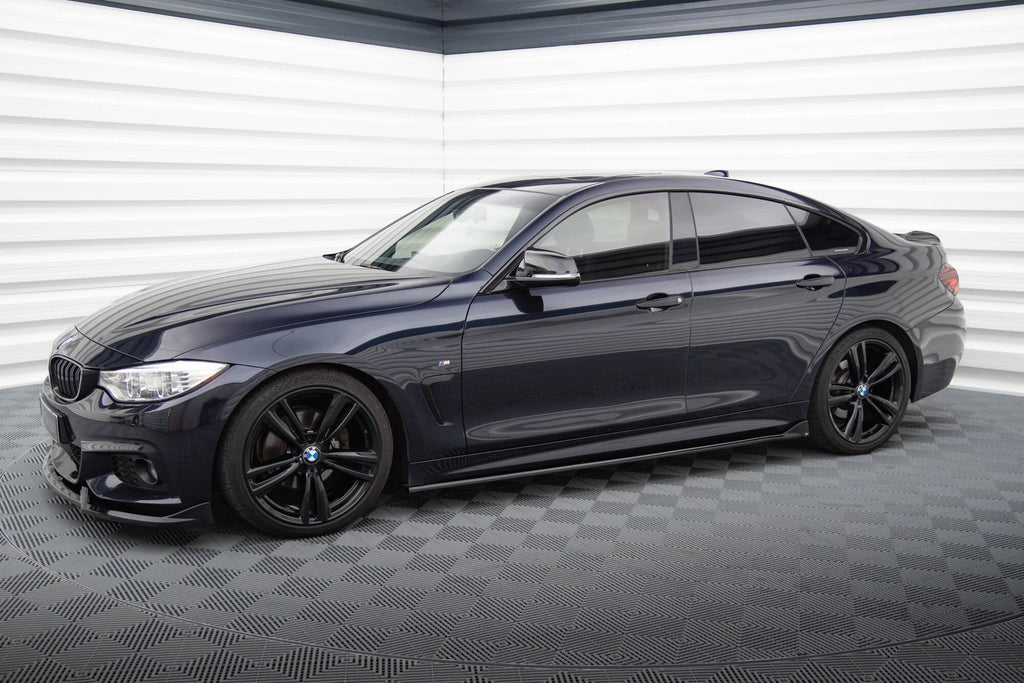 Maxton Design Difusores de taloneras laterales V.3 para BMW 4 Coupe / Gran Coupe / Cabrio M-Pack F32 / F36 / F33 - imagen 3