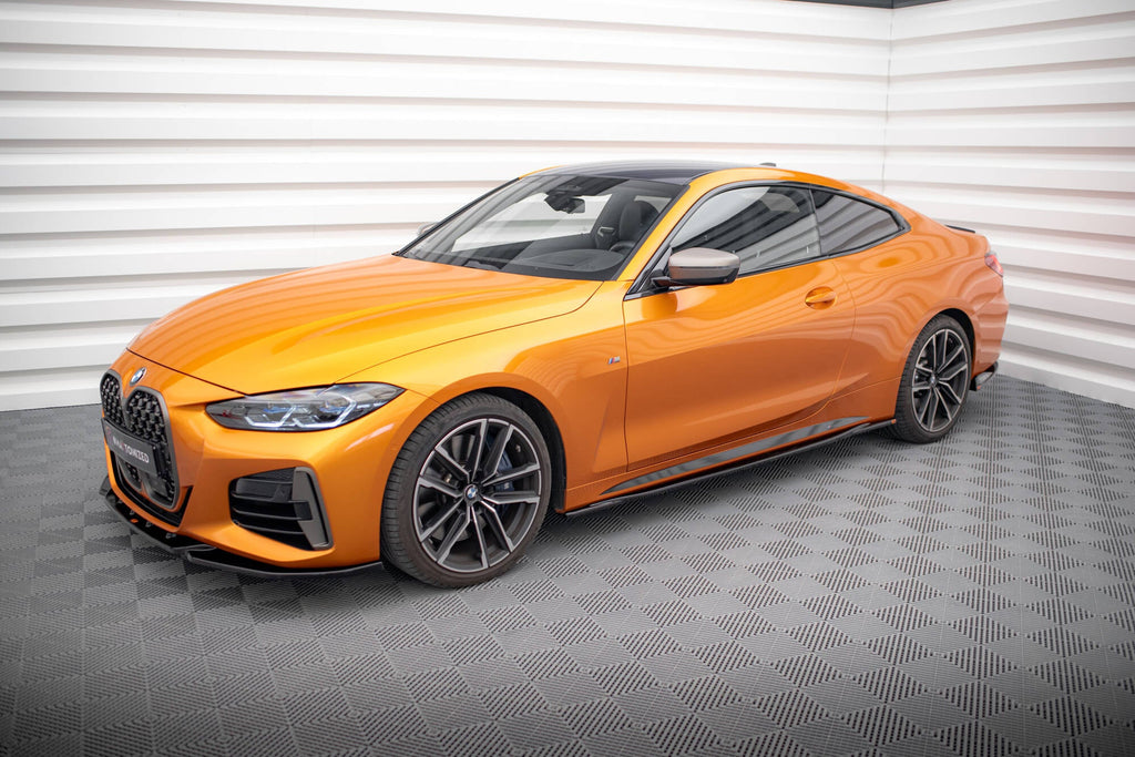 Maxton Design Difusores de taloneras laterales V.3 para BMW 4 M-Pack / M440i G22 / G23 / G22 Facelift / G23 Facelift - imagen 4
