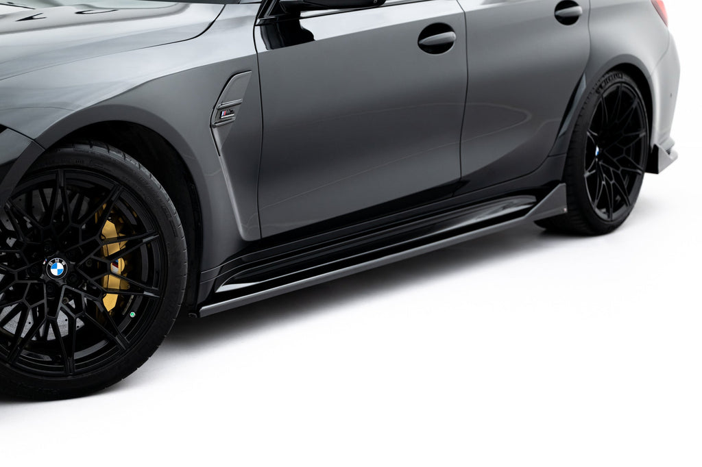 Maxton Design Difusores de taloneras laterales V.3 CSL LOOK para BMW M3 Sedan / Touring G80 / G81 - imagen 1