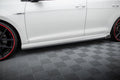 Maxton Design Difusores de taloneras laterales V.3 + Flaps para Volkswagen Golf R / R-Line Mk7 - imagen 1