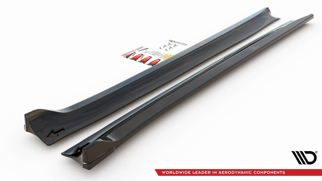 Maxton Design Difusores de taloneras laterales V.3 para Tesla Model 3 Performance Mk1 Facelift - imagen 5