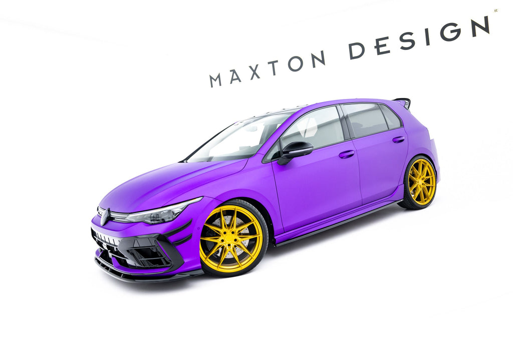 Maxton Design Difusores de taloneras laterales V.3 para Volkswagen Golf R Hatchback Mk8 Facelift - imagen 3