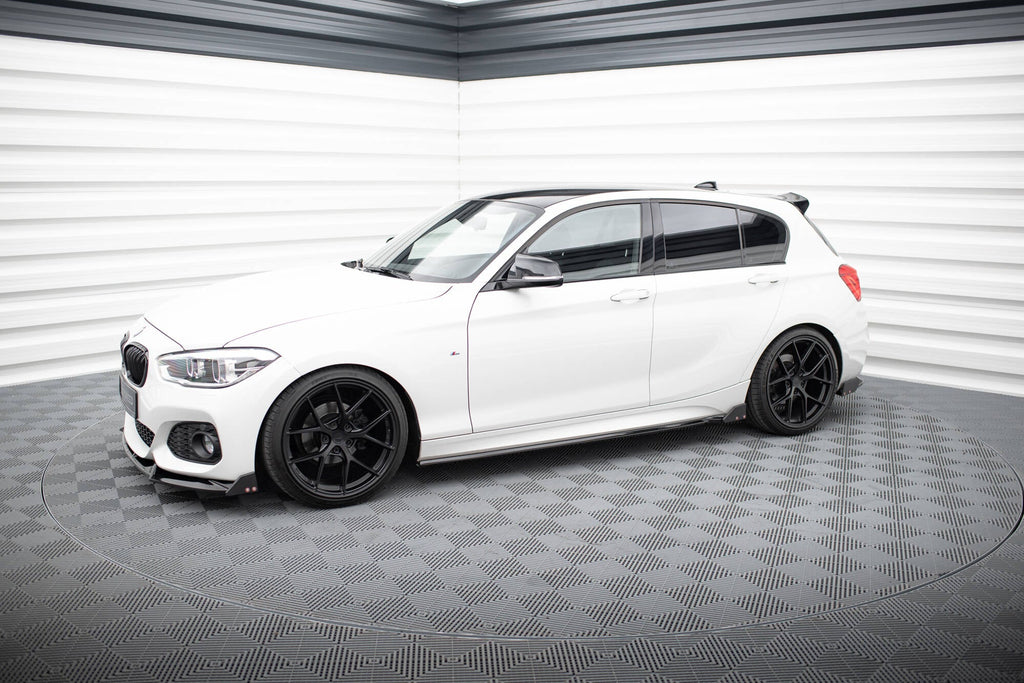 Maxton Design Difusores de taloneras laterales V.4 + Flaps para BMW 1 M-Pack / M140i F20 Facelift - imagen 2