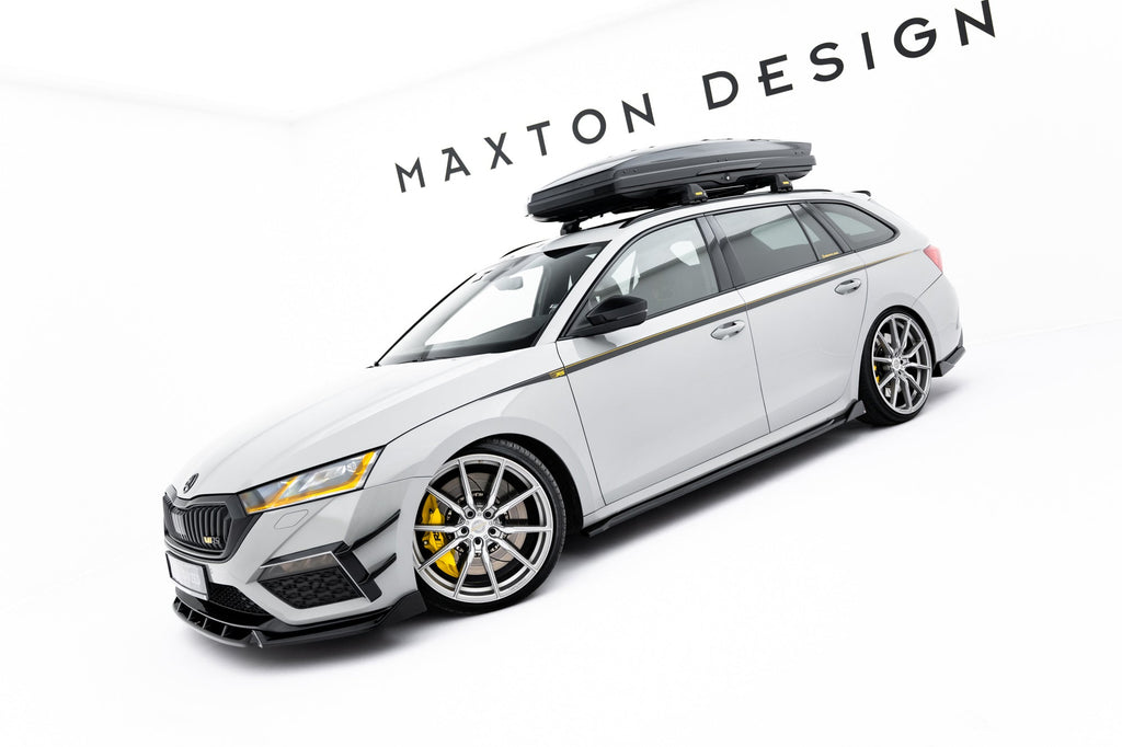 Maxton Design Difusores de taloneras laterales V.4 para Skoda Octavia RS Liftback / Combi Mk4 - imagen 3